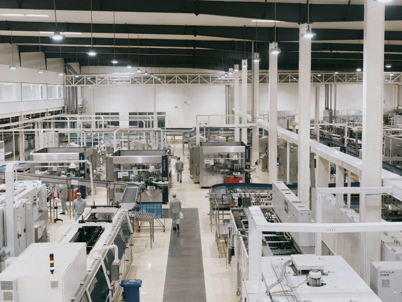 Instalaciones y maquinaria de una planta industrial